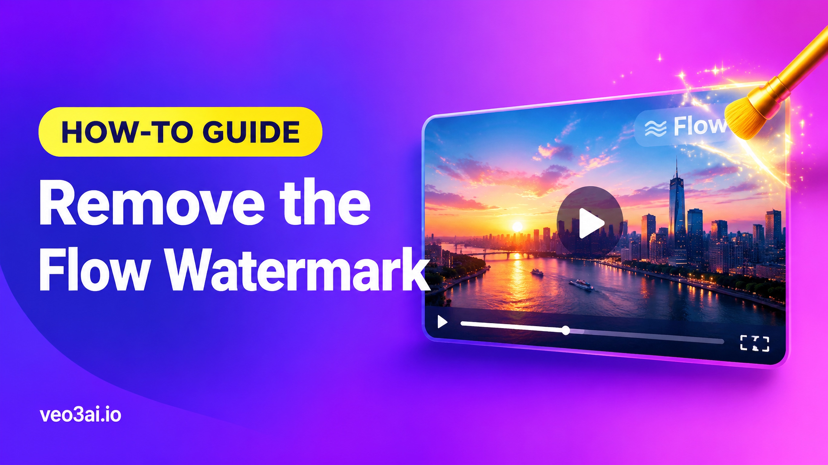 How to Remove the Google Flow Watermark (2026 Guide)