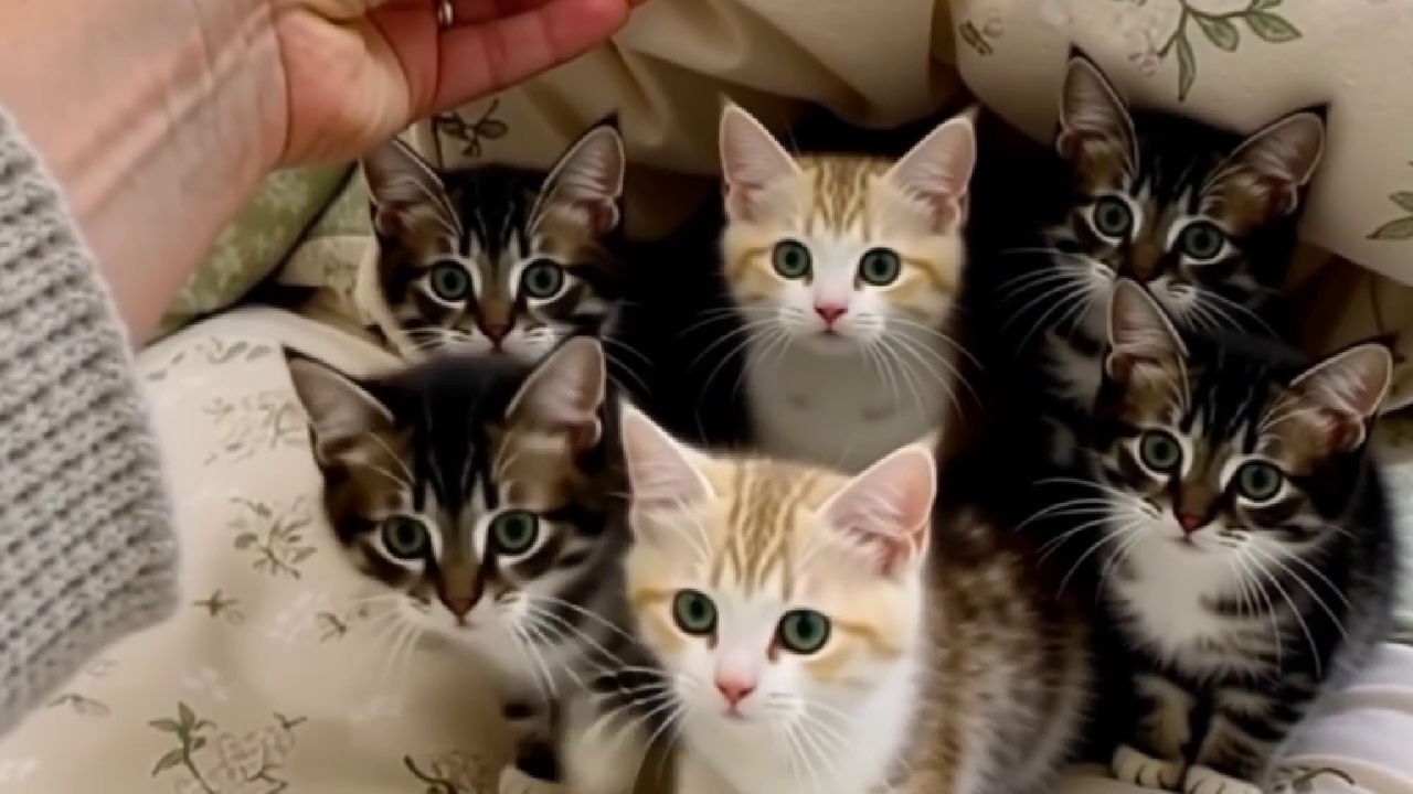 Kitten Hide and Seek