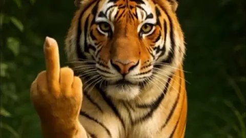 Middle Finger Up